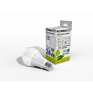 Светодиодная лампа Visional E27 24Вт для растений / Фитолампа