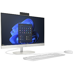 HP ProOne 240 G10 AIO i5-1335U 23,8 дюйма FHD 16 ГБ DDR4 3200 SSD512 Intel Iris Xe Graphics W11Pro 3Y OnSite Белый