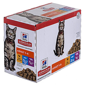 Hill&#39;s Feline Adult Multipack Classic — сашетка 12x85 g