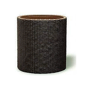 Горшок для цветов Medium Cylinder Planter коричневый