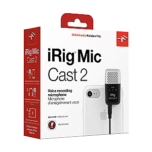 IK iRig Mic Cast 2 – kondensatora mikrofons