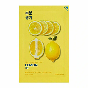 HOLIKA HOLIKA Pure Essence Mask Sheet Lemon осветляющая маска с экстрактом лимона 20мл