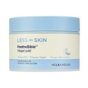 HOLIKA HOLIKA Less On Skin Panthebible Vegan Pad nomierinoši plāksteri lokālai lietošanai 180ml
