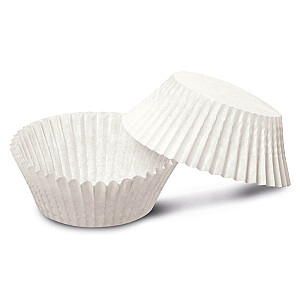 Формы для кексов 100 шт. белые Easy Bake Bio &Oslash;4,5x2,3 см