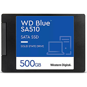 Disk WD Blue SA510 500GB 2,5 collu SATA III SSD (WDS500G3B0A)