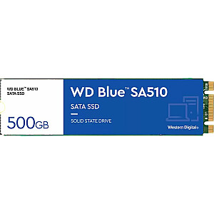 Твердотельный накопитель Dysk WD Blue SA510 500 ГБ M.2 2280 SATA III (WDS500G3B0B)