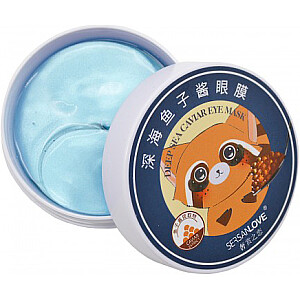 SERSANLOVE Eye Gel Mask hidrogēla acu plāksteri Deep Sea Caviar 60 gab.