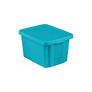 Коробка с крышкой Essentials 26L 34x44x27см синяя
