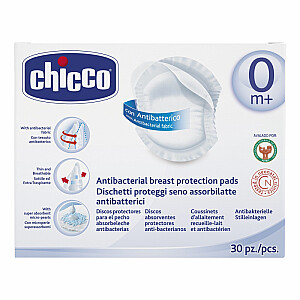 CHICCO Antibakteriālie krūštura ieliktņi, 30 gb.