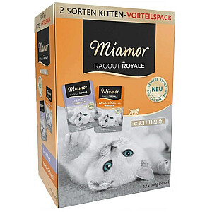 MIAMOR Ragout Royale Kitten микс с галарой 12х100г