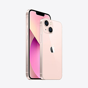 Apple iPhone 13 15,5 cm (6,1 collas) ar divām SIM kartēm iOS 15 5G 128 GB rozā krāsā