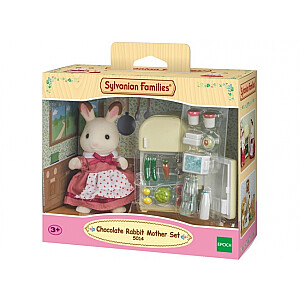 SYLVANIAN FAMILIES Мама шоколадного кролика с холодильником