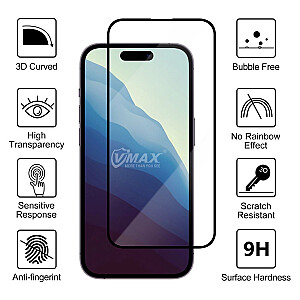Vmax tempered glass 9D Glass for Samsung Galaxy A25
