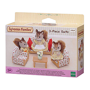 SYLVANIAN FAMILIES 3-х кресельный комплект.