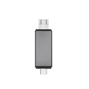 Устройство чтения карт SD 3 в 1, USB-C+ USB-A 2.0+ Micro USB, AK-72