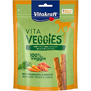 VITAKRAFT Vita Veggies Stickies Burkāni ar saldajiem kartupeļiem - Suņu kārums - 80g