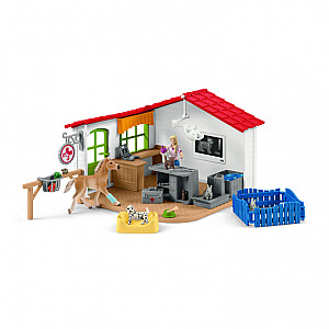 SCHLEICH FARM WORLD Ветеринарная клиника  с домашними животными