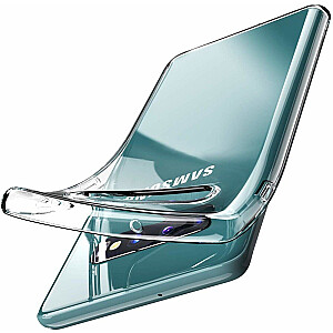 Fusion Ultra Back Case 0.3 mm Izturīgs Silikona Aizsargapvalks Priekš Samsung G970 Galaxy S10e Caurspīdīgs