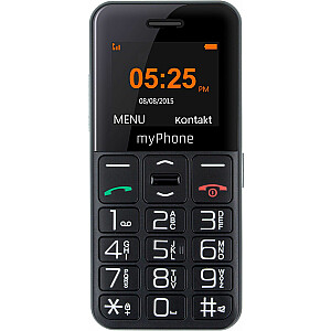 Мобильный телефон myPhone Halo Easy Черный и серебристый