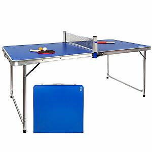 Стол для настольного тенниса (ПОВРЕЖДЕН) (160x80 см) с ракетками, мячами и сеткой CB52873-1