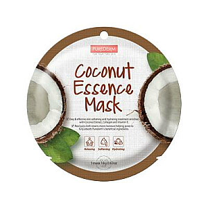PUREDERM Coconut Essence Mask Маска из кокосового листа 18г