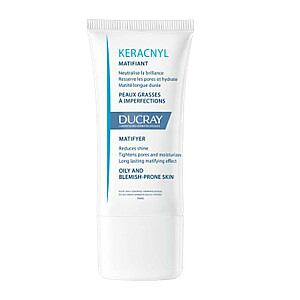 DUCRAY Keracnyl Mattifying Cream матирующий крем для жирной и склонной к акне кожи 30мл
