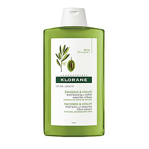 KLORANE Olive Vitality Šampūns novājinātiem matiem 400ml