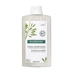 KLORANE Ultra Gentle Shampoo maigs šampūns ar auzām 400ml