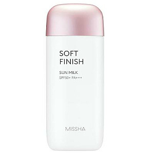 MISSHA Allaround Safe Block Soft Finish Sun Milk SPF 50 PA+++ viegls un svaigs saules aizsargkrēms 70 ml