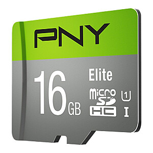 Карта памяти PNY Elite microSDHC 16 ГБ