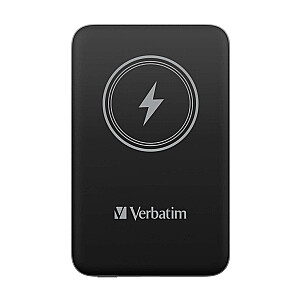 Накопитель энергии Verbatim Wireless 10 000 мАч, черный