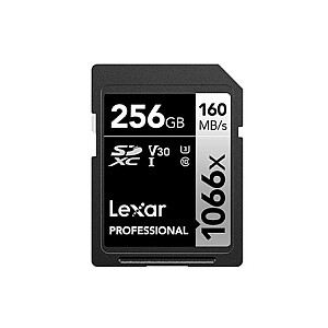 Карты Lexar 256 ГБ Professional 1066x SDXC ™ UHS-I