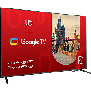 Телевизор UD 75 дюймов 75QGU8210S 4K Ultra HD, Q-LED, DVB-T/T2/C