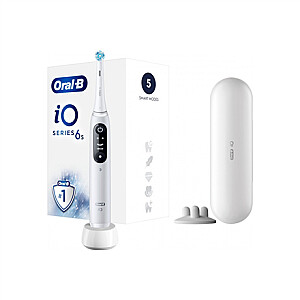 Электрическая зубная щетка Braun Oral-B серии iO6, белая