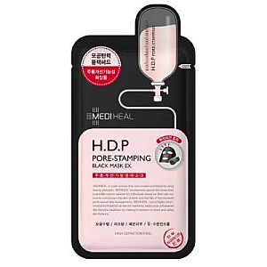 MEDIHEAL HDP Pore-Stamping Black Mask EX melnā maska poru attīrīšanai 25 ml