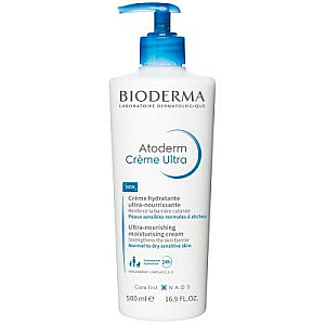 BIODERMA Atoderm Creme Ultra īpaši mitrinošs un nostiprinošs krēms 500ml