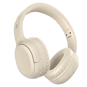 Słuchawki Blueooth 5.3 nauszne Yun Series YG23 Beżowe 