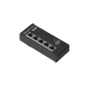 Przełącznik niezarządzalny Industrial TSF010 flat Ehternet switch  5x10/100 