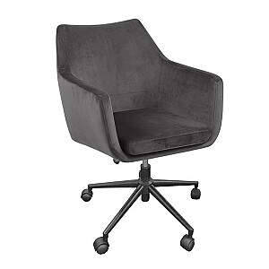 Офисный стул NORA 58x58xH91см, тёмно-серый