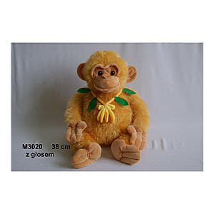 Плюшевая обезьяна со звуком 38 cm (M3020) 129413