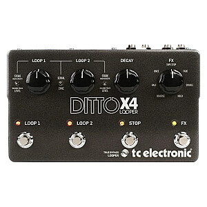TC Electronic Ditto X4 Looper - ģitāras efekts