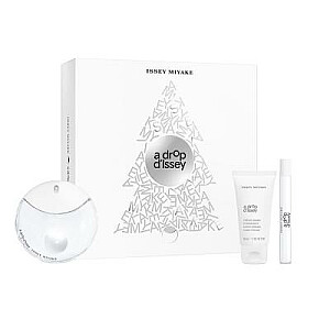 НАБОР ISSEY MIYAKE A Drop D&#39;issey EDP спрей 90мл + EDP спрей 10мл + КРЕМ ДЛЯ РУК 50мл