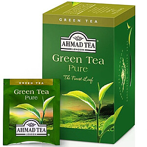 Tēja zaļā Ahmad Tea Green Tea Pure, 20 gab.x2g