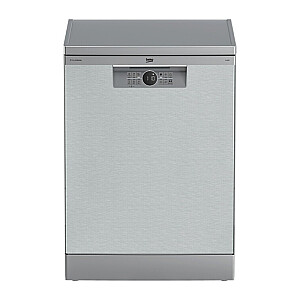 Отдельностоящая посудомоечная машина BEKO BDFN26530X, Класс энергопотребления D, Ширина 60 см, SelfDry, 3-й ящик, Нержавеющая сталь