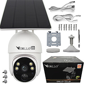 4G LTE Wireless Rotating IP Camera with Solar Panel Orllo TZ1 PRO