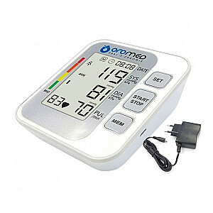Oromoed ORO-Comfort + barošanas avots asinsspiediena mērīšanai Plecu automāts