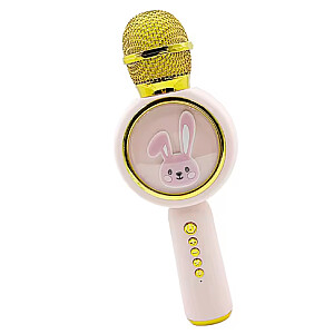 RoGer X6 Baby Rabbit Bērnu Karaoke Mikrofons Bluetooth / SD karte