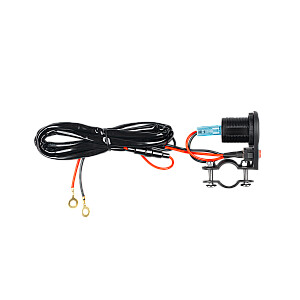 Peiying CHR0008 Встраиваемое зарядное устройство для автомобиля с переключателем 2x USB 5V/2.1A