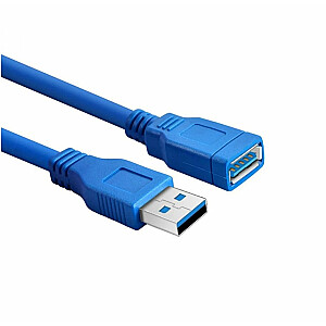 RoGer USB-A Extension Cable Удлинительный кабель 5Gbps / 3м / синий