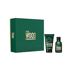 SET DSQUARED2 Green Wood Pour Homme EDT aerosols 100 ml + DUŠAS GELS 150 ml